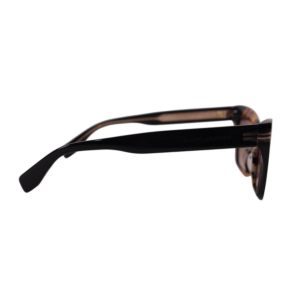 Marc Jacobs Rectangle Cat Eye Sunglasses - Havana / Brown Gradient - NWT - Picture 4 of 11